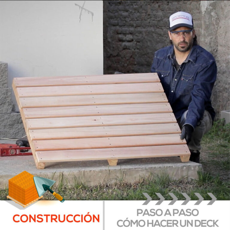Paso a paso como hacer un deck paso a paso como hacer un deck