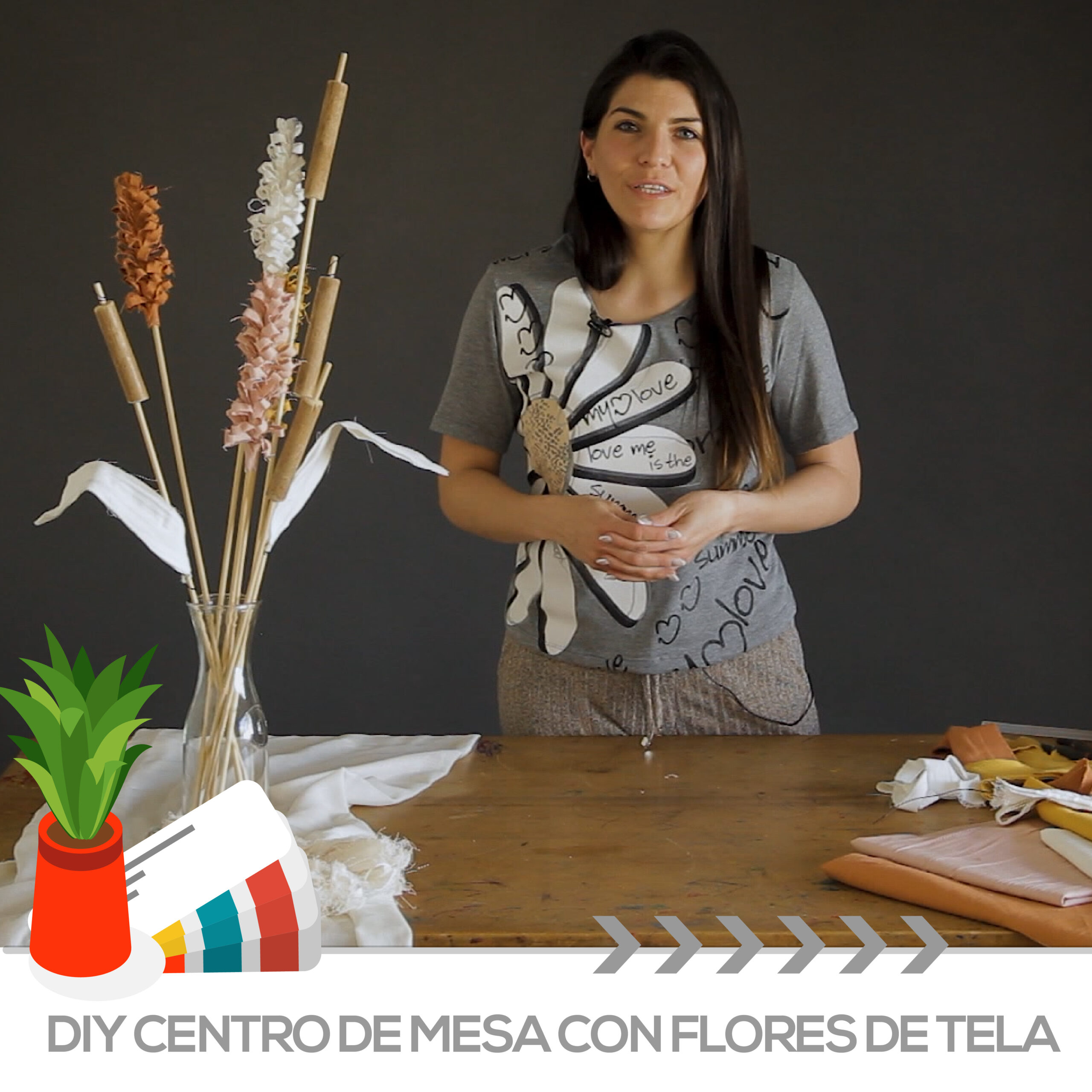 Cómo armar un centro de mesa otoñal